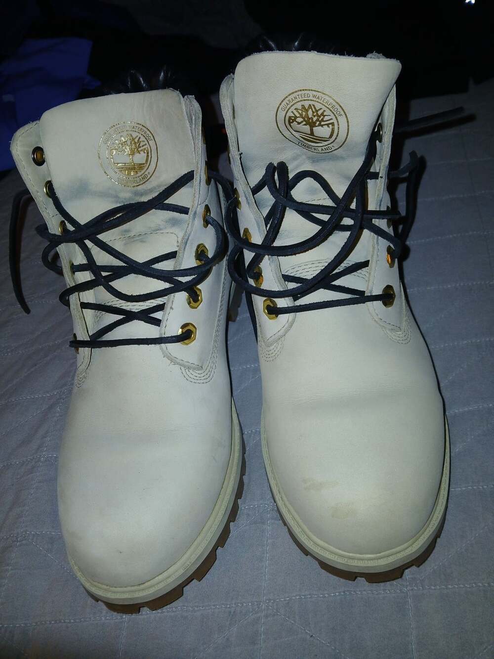 Timberland Premium Waterproof 6-Inch Boots White